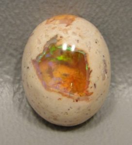 Mexican Fire Opal Ring, gemstone